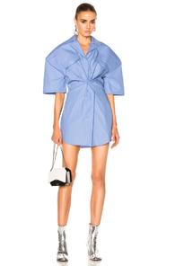 Jacquemus Uniform Dress In Blue