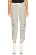 The Great Crop Sweatpant In Gray,floral