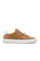 Givenchy Suede Knots Low Sneakers In Neutrals,brown