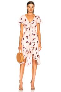 Cinq A Sept Mateo Dress In Floral,pink