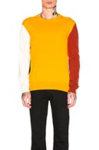 Calvin Klein 205w39nyc Crew Neck Sweater In Orange