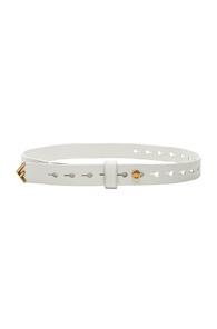 Fendi Medium Belt In White