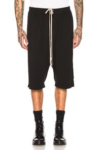 Drkshdw By Rick Owens Astaire Pods Pant In Black