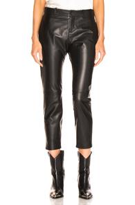 Nili Lotan Tel Aviv Leather Pant In Black
