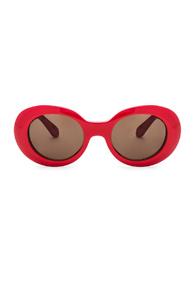 Acne Studios Mustang Sunglasses In Red