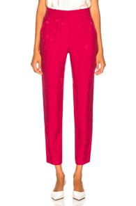 Equipment Warsaw Trouser In Pink,stars