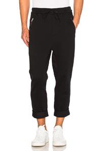 3.1 Phillip Lim Cropped Sweatpants In Black