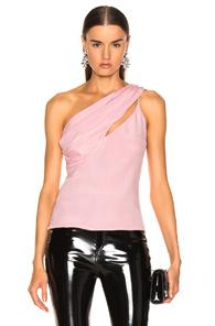Cushnie Arden Top In Pink