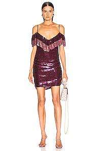 Retrofete Susannah Dress In Purple