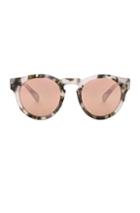 Westward Leaning X Olivia Palermo Voyager 15 Sunglasses In Animal Print,white
