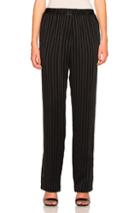 Givenchy Thin Stripe Trousers In Black