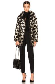 Lanvin Jacquard Parfum Parka In Abstract,metallics