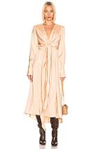 Petar Petrov Dedra Front Bow Dress In Pink