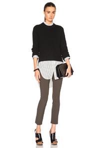 Rag & Bone Valentina Crop Sweater In Black