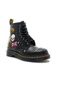 Dr. Martens 1460 Rockabilly In Abstract,black