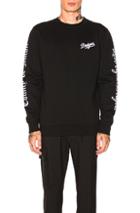 Marcelo Burlon La Dodgers Crewneck In Black