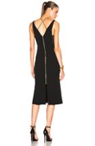 Roland Mouret Shannon Boucle Lace & Viscose Dress In Black