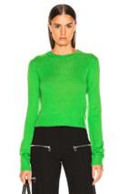 Jil Sander Simple Sweater In Green