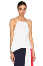 Tanya Taylor Sophia Top In White