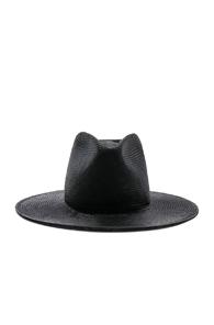 Janessa Leone Alexander Fedora Hat In Black