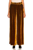 Marques ' Almeida Wide Leg Trouser In Brown