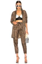 Adaptation Leopard Windbreaker In Animal Print,brown