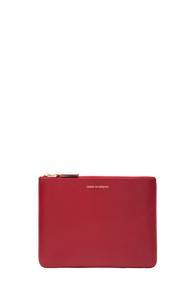 Comme Des Garcons Classic Pouch In Red