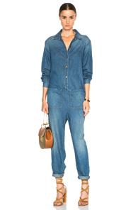 The Great Coverall Jumpsuit In Blue