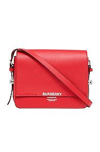 Burberry Small Horseferry Crossbody Bag In Red