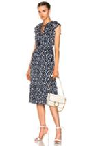 Ulla Johnson Elsa Dress In Blue,floral