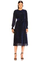The Great Merry Dress In Animal Print,blue
