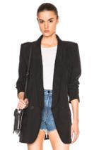 Smythe Oversized Blazer In Black