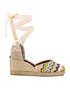 Castaner X Missoni Carina Wedge Espadrille In Neutral,abstract