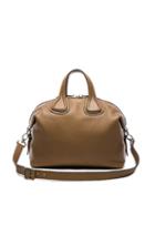 Givenchy Medium Waxy Leather Nightingale In Brown