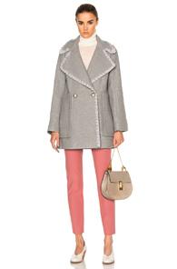 See By Chloe Wool Coat In Gray