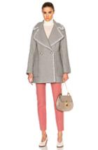See By Chloe Wool Coat In Gray