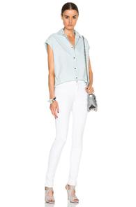 Iro . Jeans Lanie Top In Blue