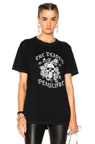 Adaptation Deadly Vintage Tee In Black