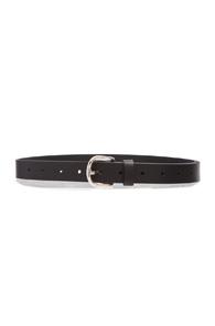 Isabel Marant Etoile Zap Leather Belt In Black