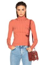 Acne Studios Corin Sweater In Pink,orange