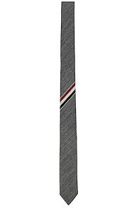 Thom Browne Classic Tie In Gray