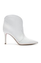 Gianvito Rossi Mable Mid Booties In White