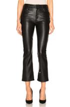 Mother Insider Crop Pants In Black