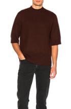 Craig Green Boiled Short Sleeved Sweater In Red