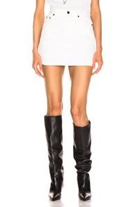 Saint Laurent Classic Skirt In White