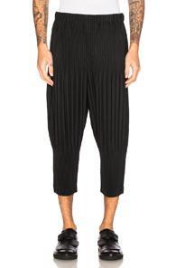 Issey Miyake Homme Plisse Basic Short Pants In Black