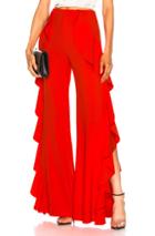 Cinq A Sept Saphir Pant In Red
