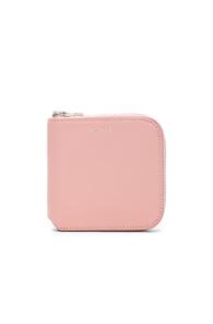 Acne Studios Csarite Wallet In Pink