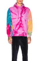 Needles 3 Cut Tie Dye Hoodie In Blue,tie Dye,pink,neutral