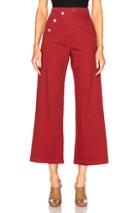 Rachel Comey Sailor Bishop In Red